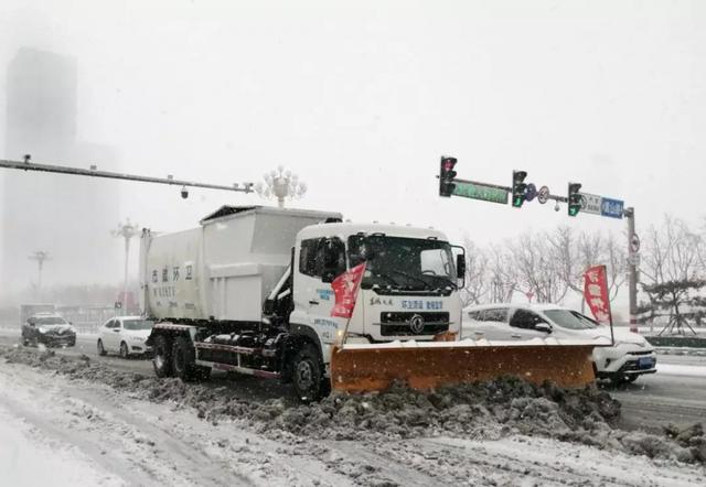 烟台开发区：抗击疫情，他们浴“雪”奋战