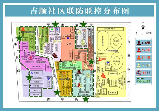 2020219吉顺社区-联防联控分布图