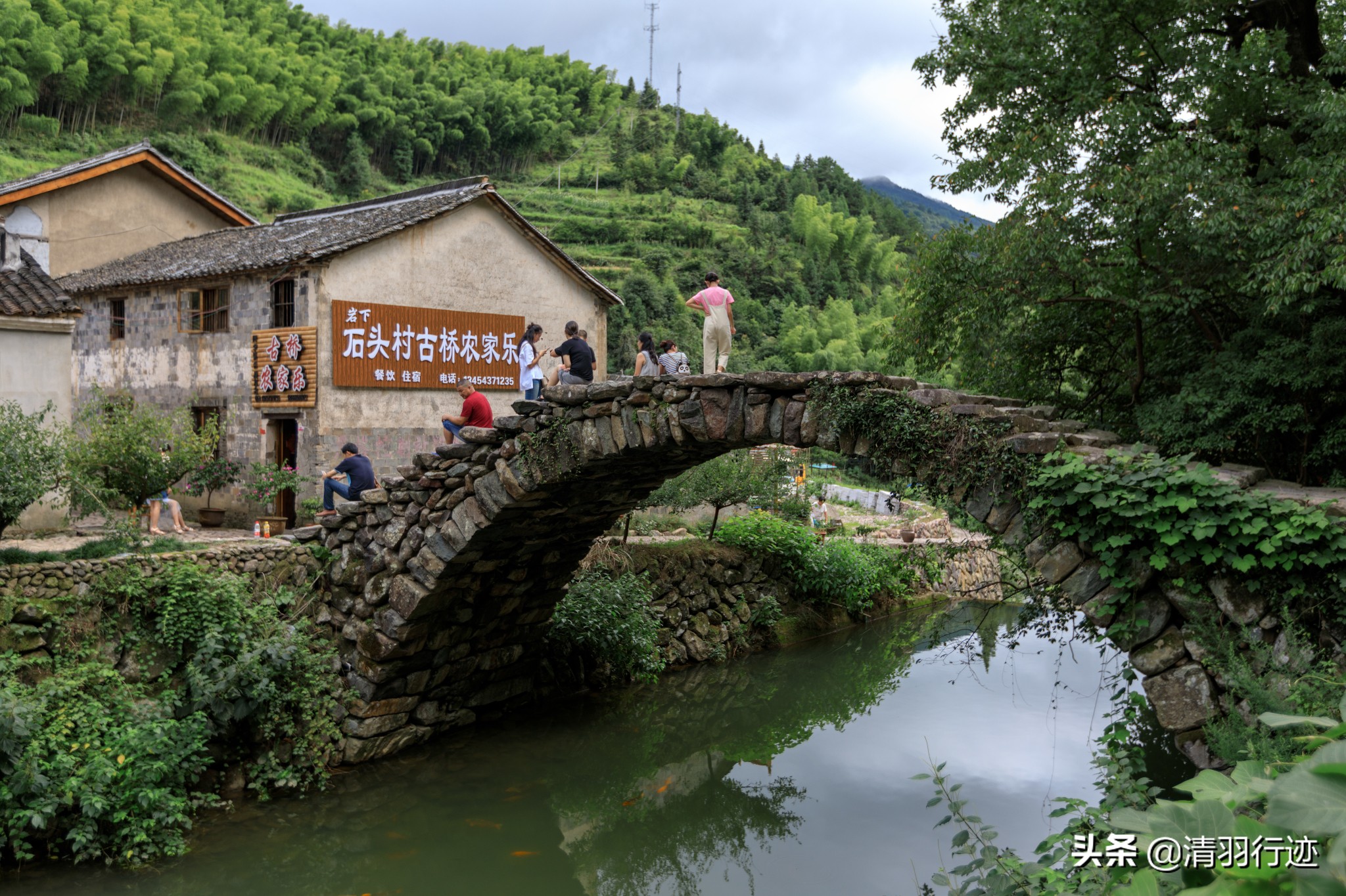 浙江一座600年的石头村，建筑全是石头垒砌，古朴静谧游客不多