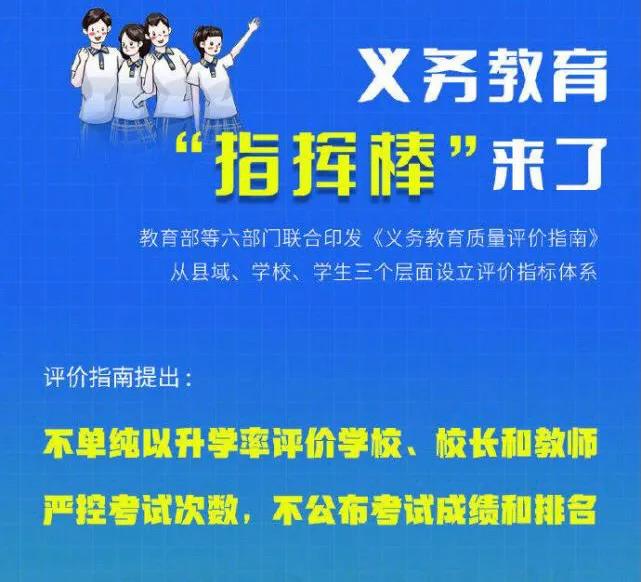 教育部等六部门发文，教育“指挥棒”来了！老师：这才是真减负